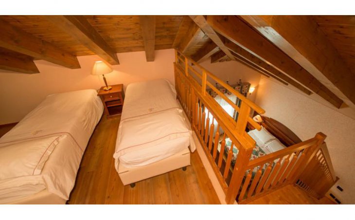 Hotel Relais des Glaciers, Champoluc, Twin Bedroom